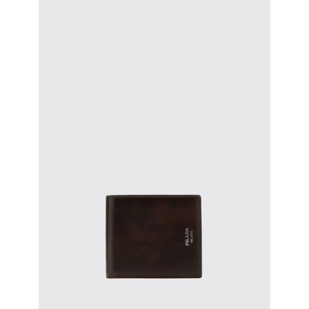 Prada Wallet Men Brown